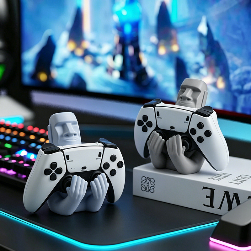 Komik Moai Taş Reçine Gamepad  - Gaming Accessories For Room incelemesi ve fiyatı
