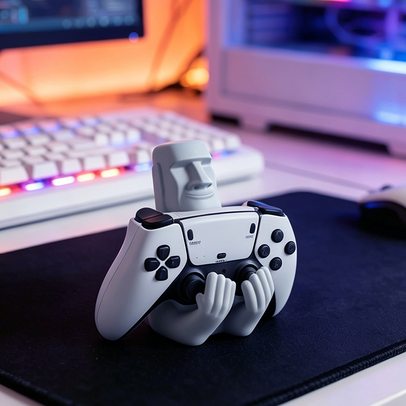 Komik Moai Taş Reçine Gamepad  - Gaming Accessories For Room incelemesi ve fiyatı